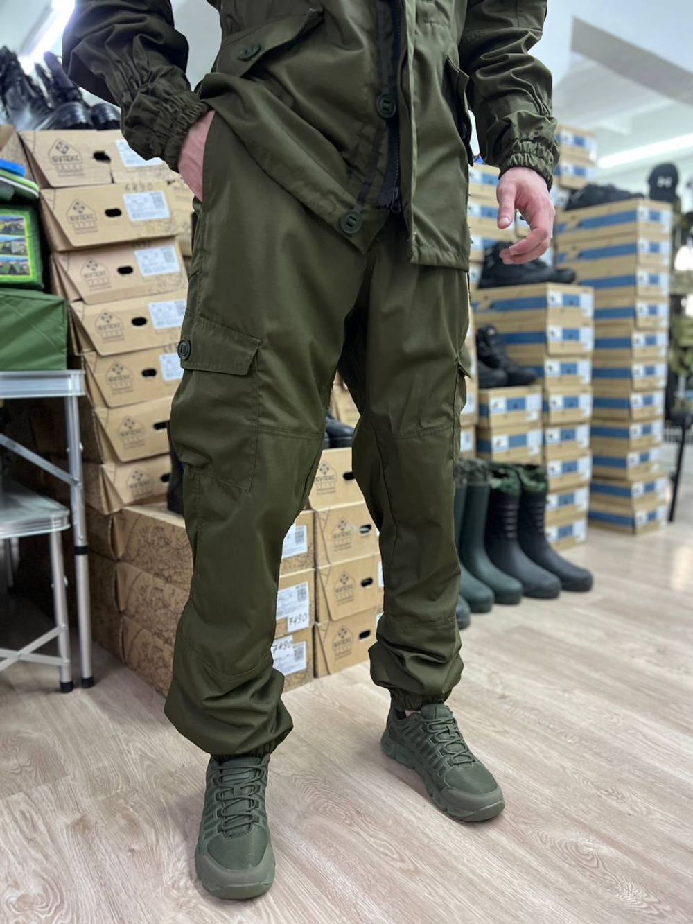 Костюм горка 6 / весна-лето / тёмная олива