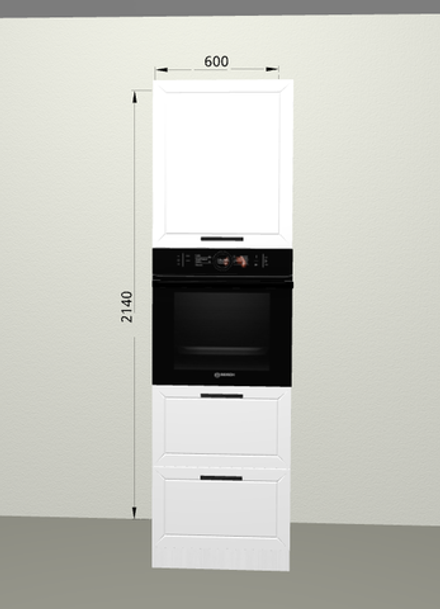 Пенал П62 Монс белый