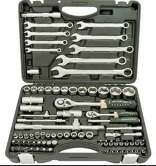 Набор инструмента  82пр FORCEKRAFT (4821-5дс-мфк)  1/4 и 3/8 6гр (4-22мм)