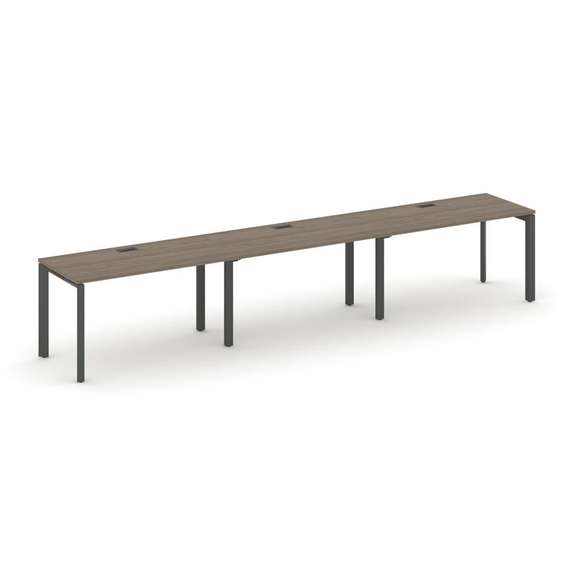 Style Project Рабочая станция односторонняя SN-59P.ORS-034 Вяз Благородный/Металл Антрацит/Черный За