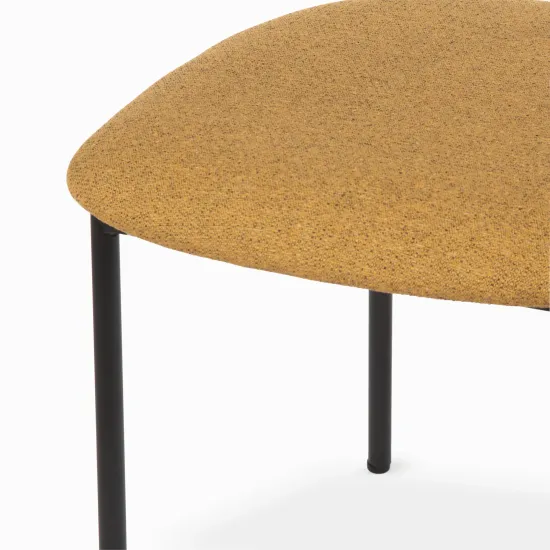 Обеденный стул Marla желтая ткань