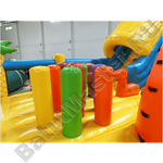 Коммерческий надувной батут "Слоник со скалодромом 2"