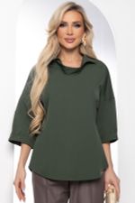 Блуза "Аста" (хаки) Б8394 LT Collection