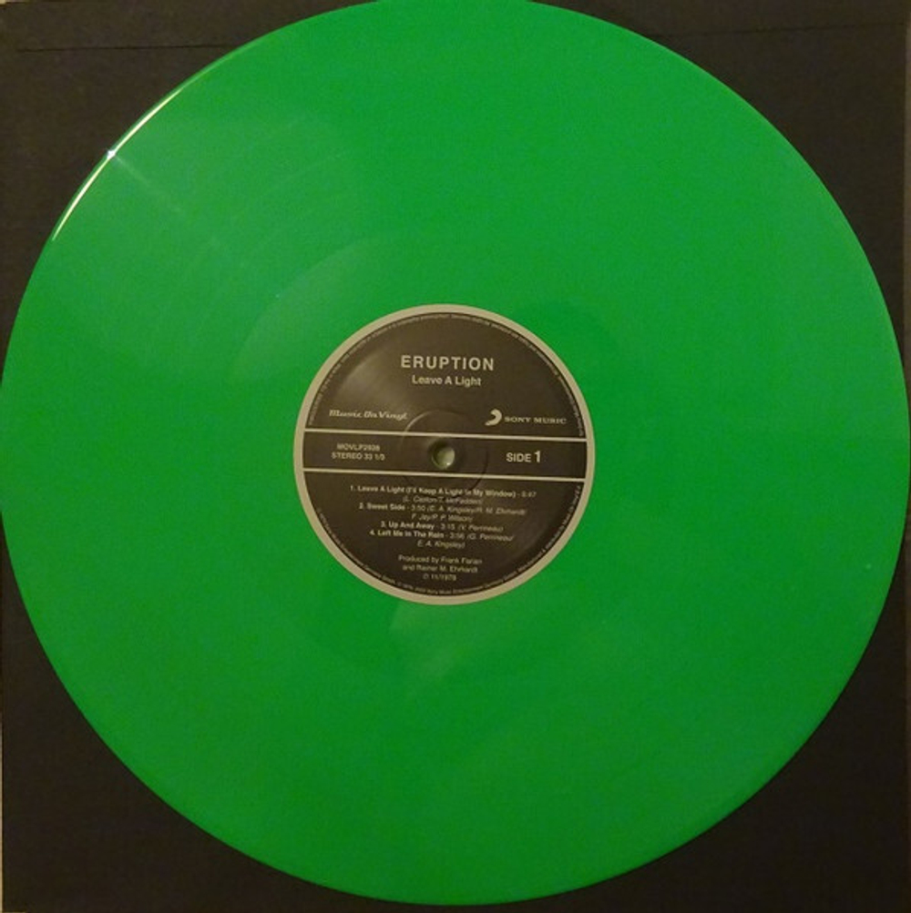 Eruption / Leave A Light (Coloured Vinyl)(LP)