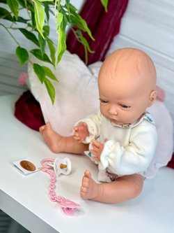 Кукла Реборн BERJUAN виниловая 45см Newborn (8123)
