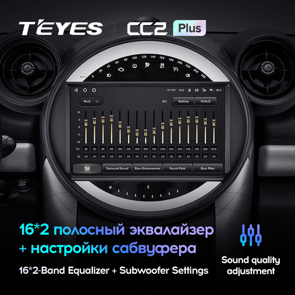 Teyes CC2 Plus 9"для BMW Mini 2010-2016