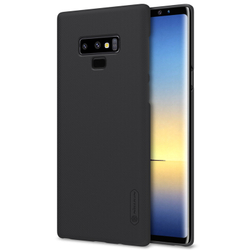 Тонкий жесткий чехол черного цвета от Nillkin для Samsung Galaxy Note 9, серия Super Frosted Shield