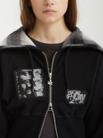 Женская Толстовка Message Board Zip Thru