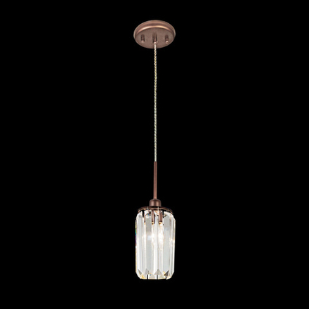 Citilux Синди CL330113 Подвесной хрустальный светильник Коричневый