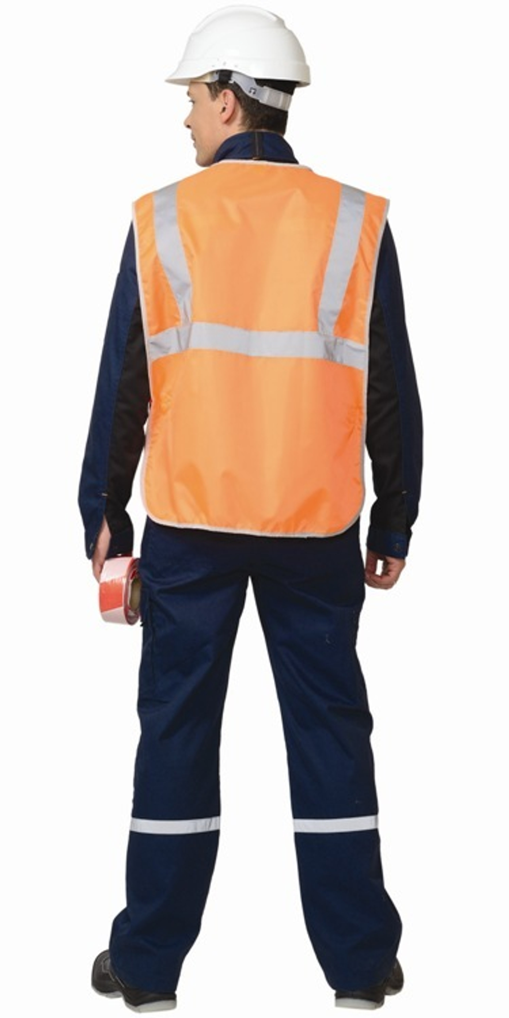 Жилет сигнальный универсальный с 3 СОП тк.Оксфорд