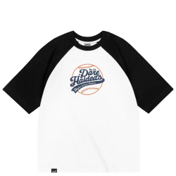 Футболка DARE BSBL HW TEE wht/blk