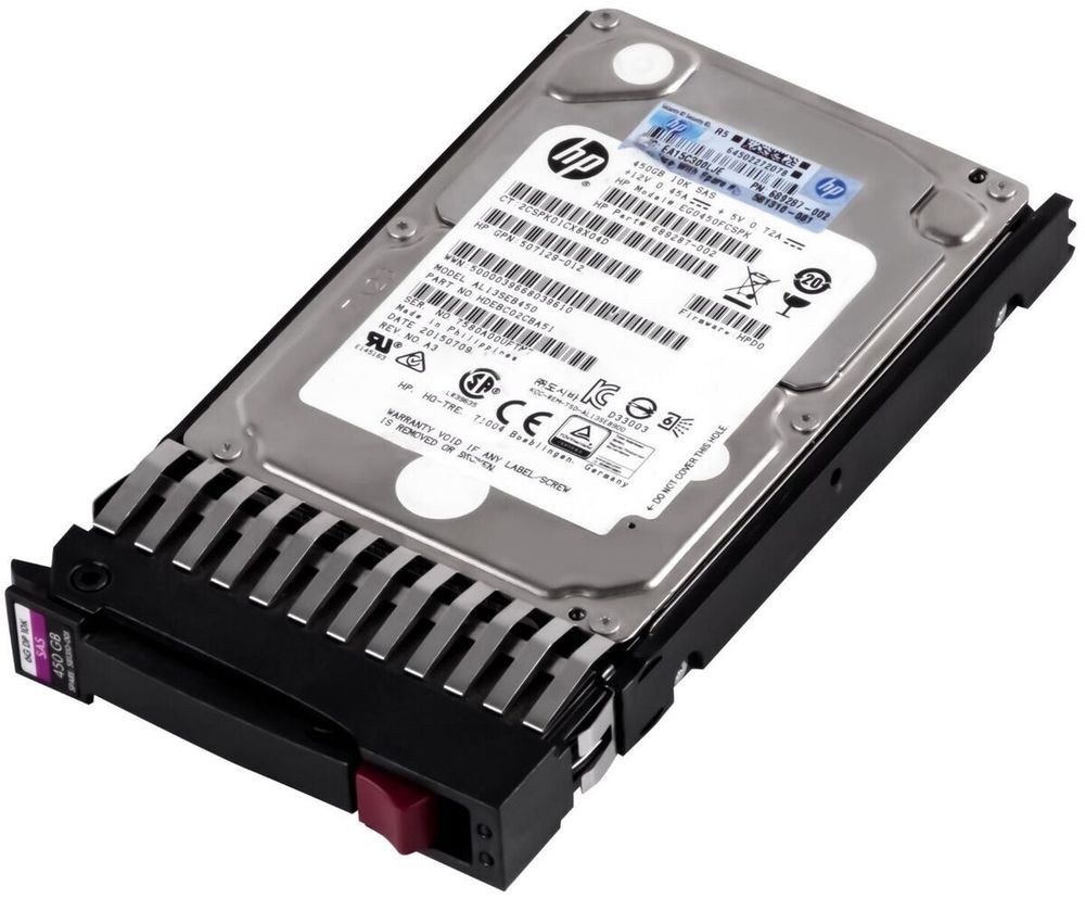 Жесткий диск HP 450GB, 6G, SAS, 10K RPM, SFF, 2.5&quot; EG0450FCSPK