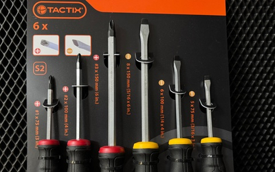 Набор отверток Tactix 6шт, арт.205426