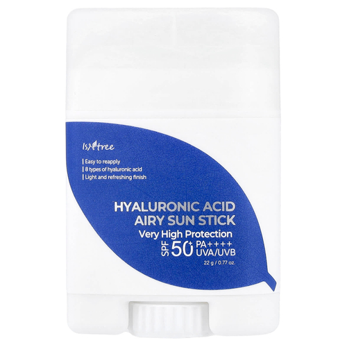 ISNtree, Стик для защиты от солнца с гиалуроновой кислотой, SPF 50+/PA++++, 22 г (0,77 унции)