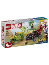 Конструктор Marvel 11198 Дино-гонщики Спин и Электро