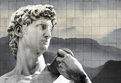 Дизайнерские обои Wall Street Allusion