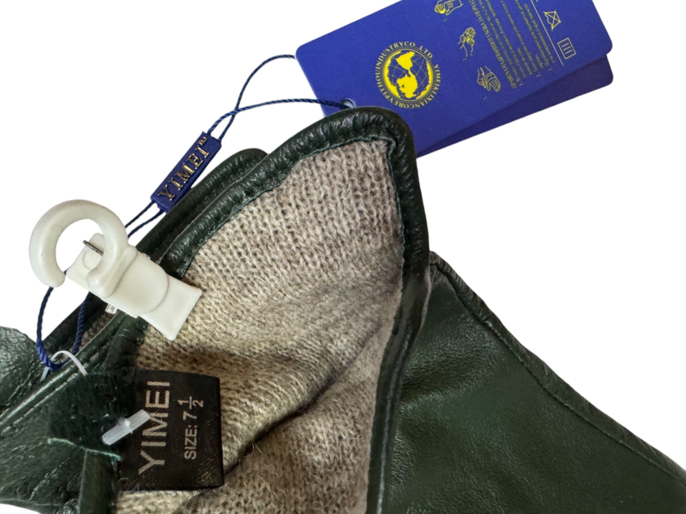 Перчатки. Женские. Материал верха: Кожаные. Подклад: Трикотаж-шерсть. 10 шт в упаковке.