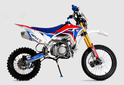 Питбайк MOTAX MX 125 (17/14) белый-белый-синий