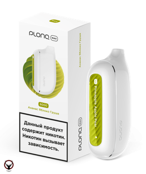 Купить Одноразовый Pod Plonq Plus Max - Ананас Яблоко Груша (6000 затяжек)