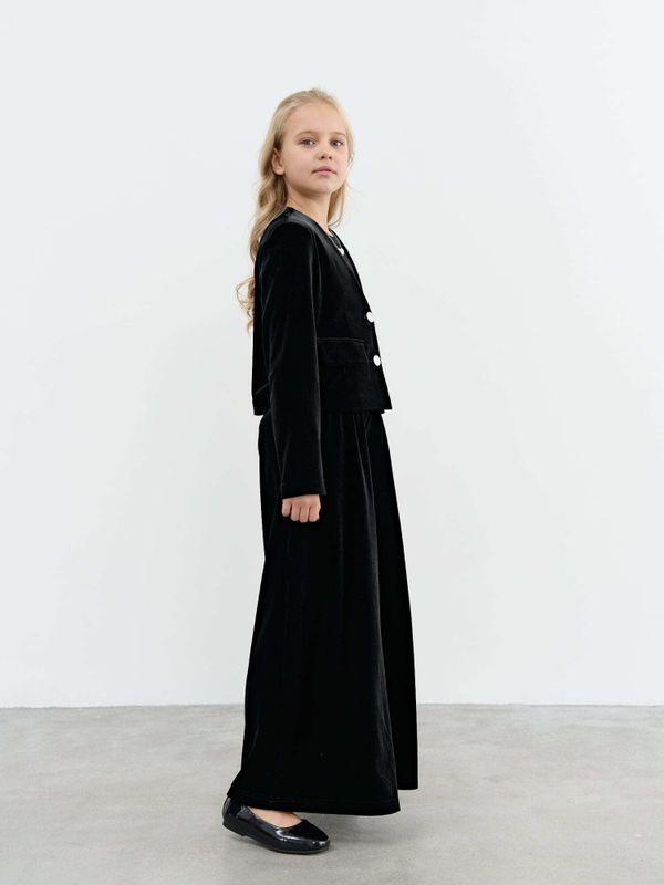 Жакет из бархата 