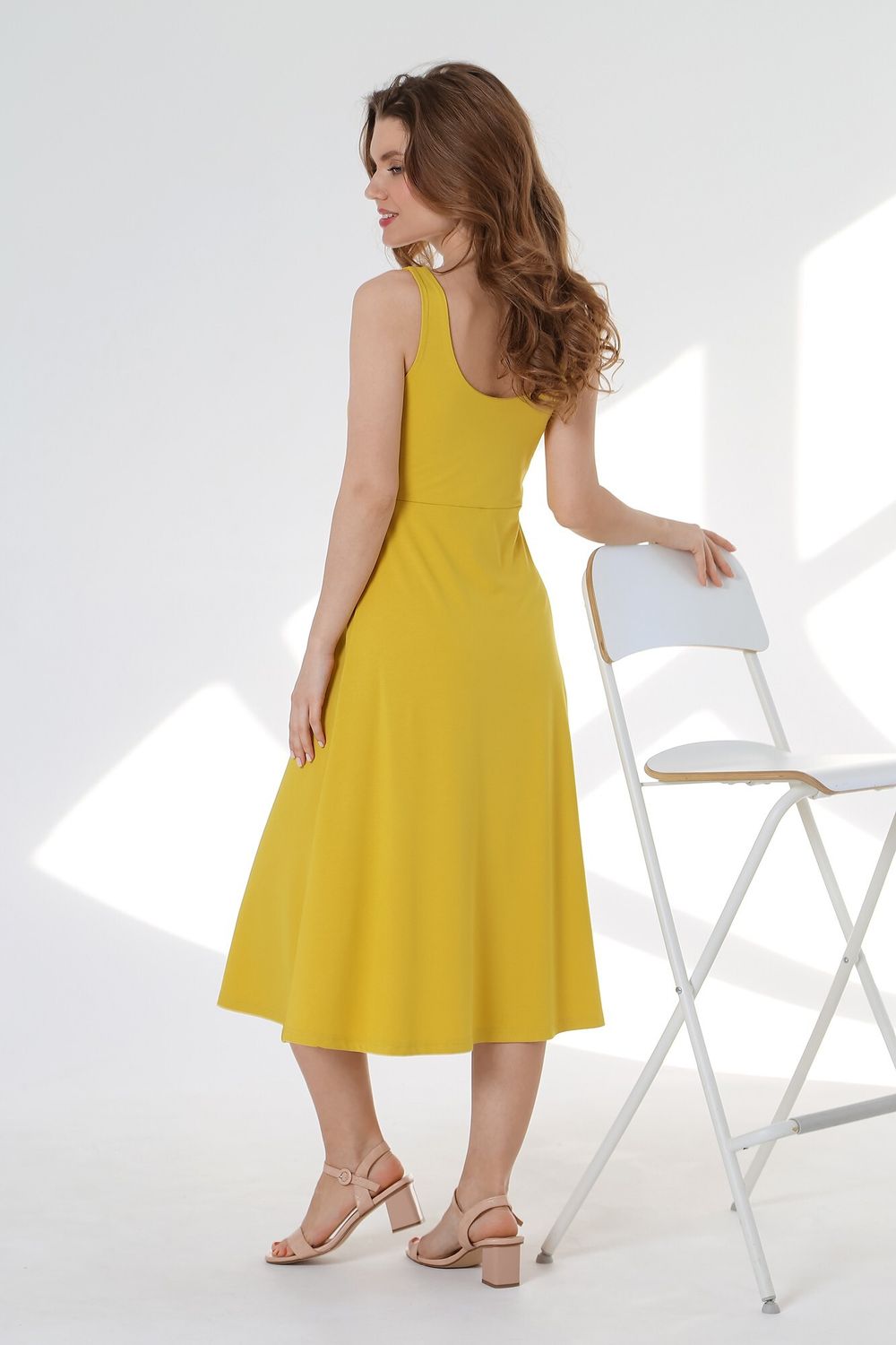 Сарафан Антонина-3 Виотекс ГОРЧИЧНЫЙ