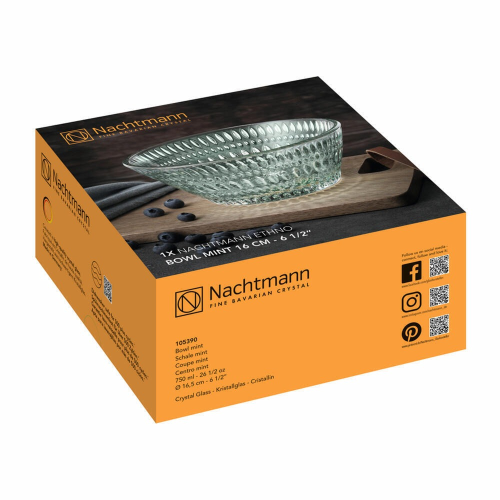 ETHNO - Салатник 750 мл мятный