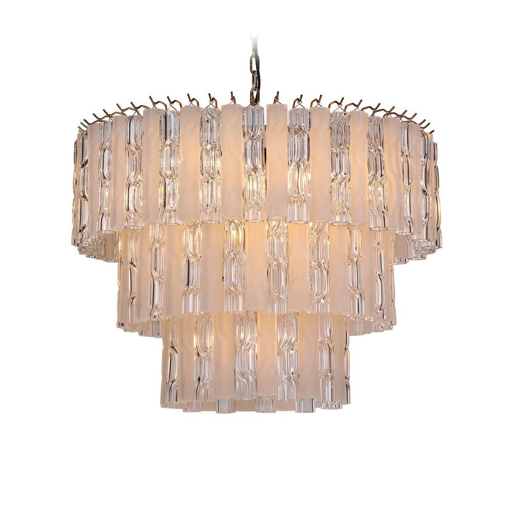 Люстра PL9203CF antique brass