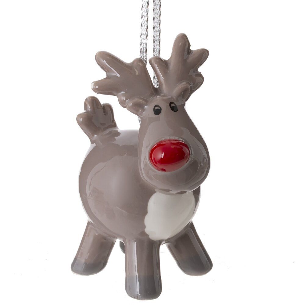 GAEM Украшение новогоднее "Олень", L4 W5,5 H8 см, 2в.
