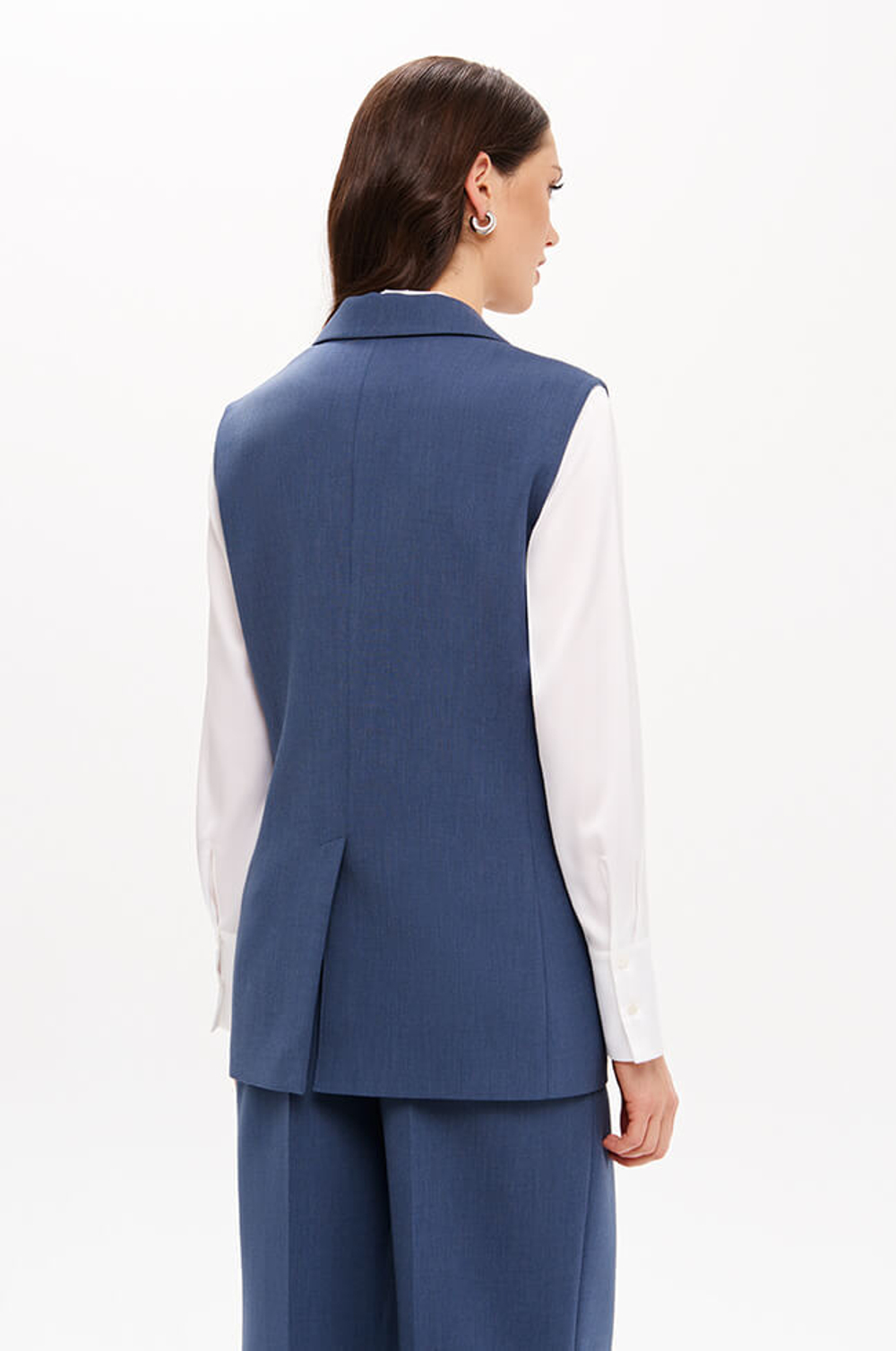 1940 Жилет женский (дымчато-голубой)