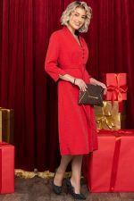 Платье праздничное Дарьяна НЬЮ (красное) П14652-18М LT Collection