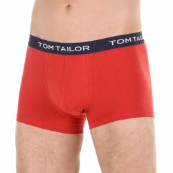 Мужские трусы боксеры набор 3в1 (красные, синие, серые) Tom Tailor 70162/6061 420