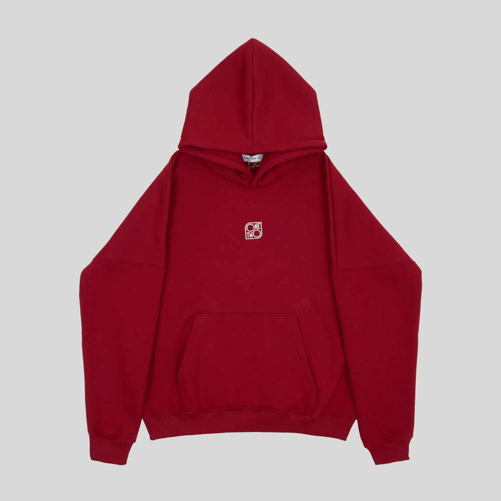 Hoodie Red Dahlia