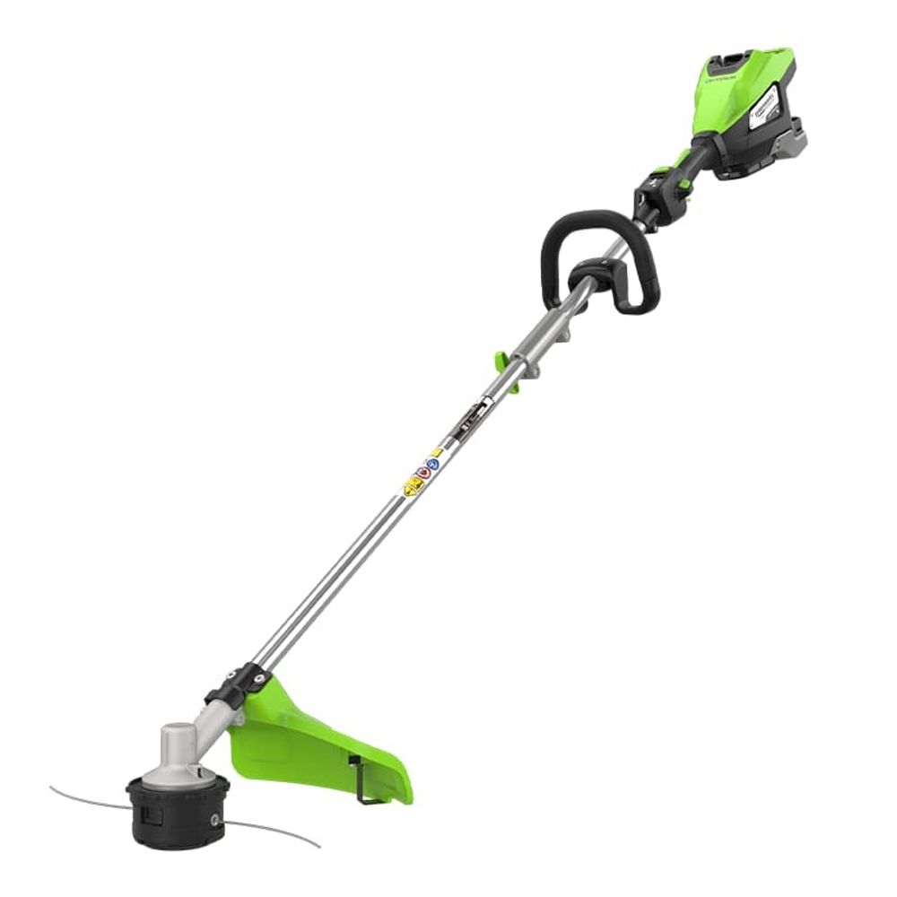 Триммер аккумуляторный Greenworks ST161S Арт. 2112307UB, 82V, 1,6 кВт, 43 см, бесщеточный, с АКБ 5Ач и ЗУ