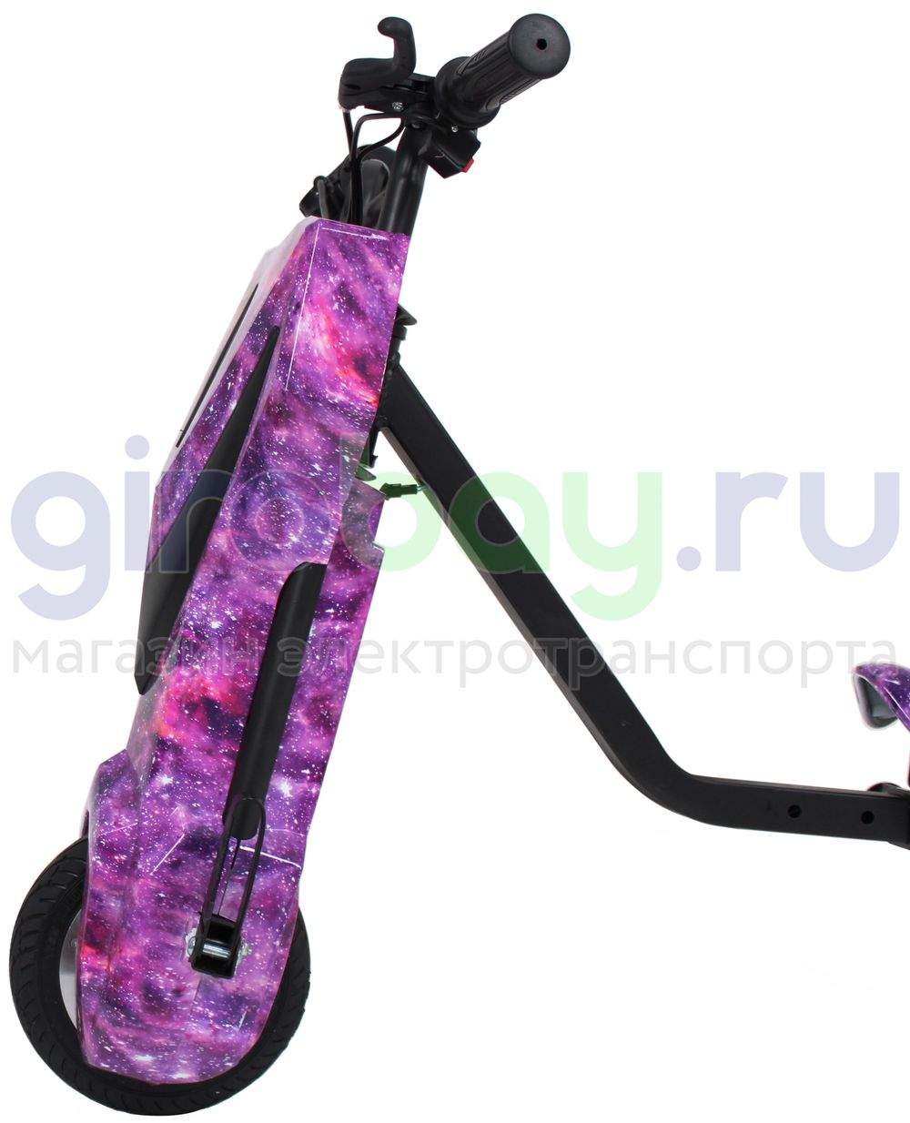 Электро Дрифт-карт IKINGI Drift Cart P2 250W (36V/4.4Ah) - Фиолетовый Космос фото №9