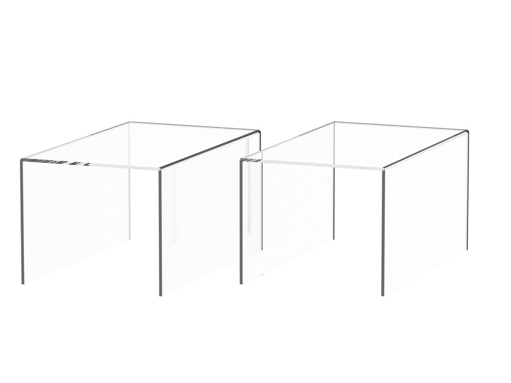 Лесенка настольная акриловая П-образная для товара