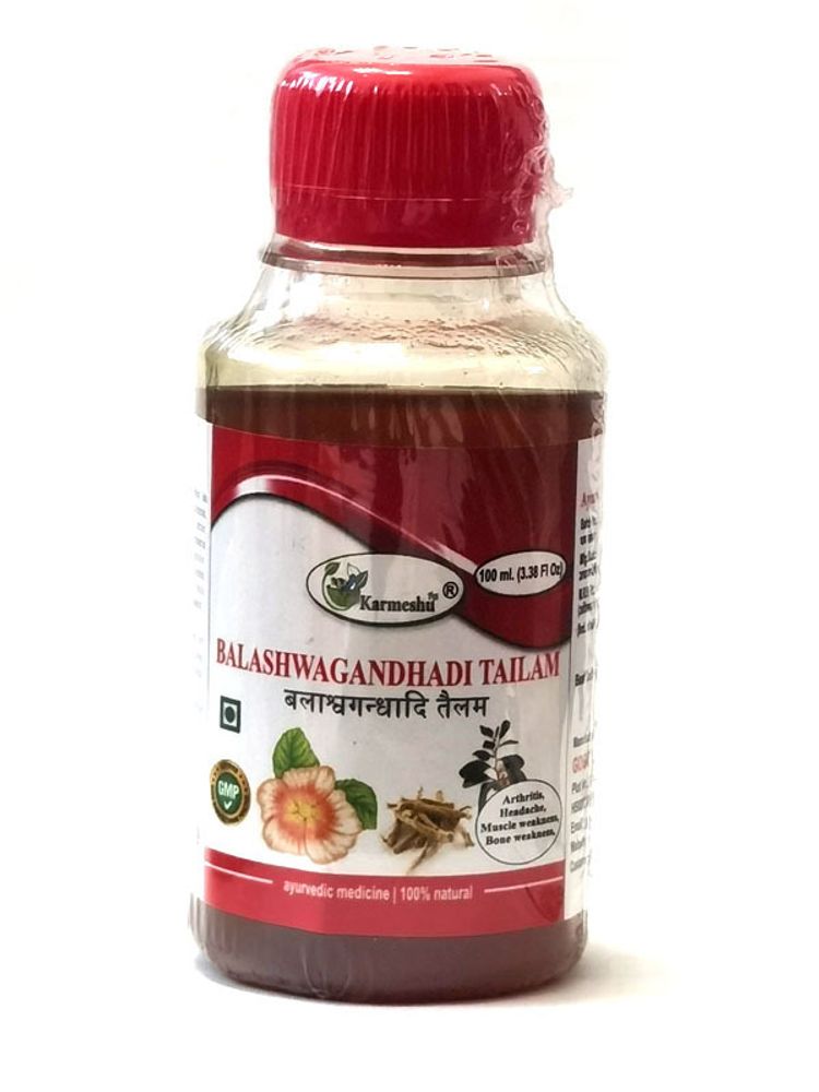 Масло Karmeshu Балашвагандхади тайлам 100 мл