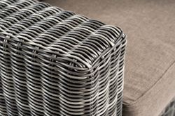 "Боно" лаунж-зона из искусственного ротанга, цвет графит