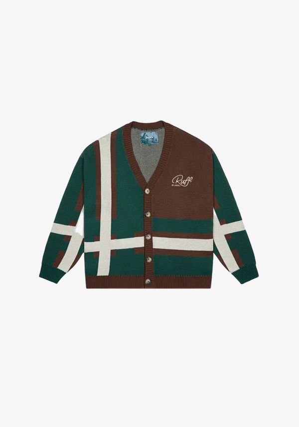 Кардиган Хлопковый зеленый - фото 1