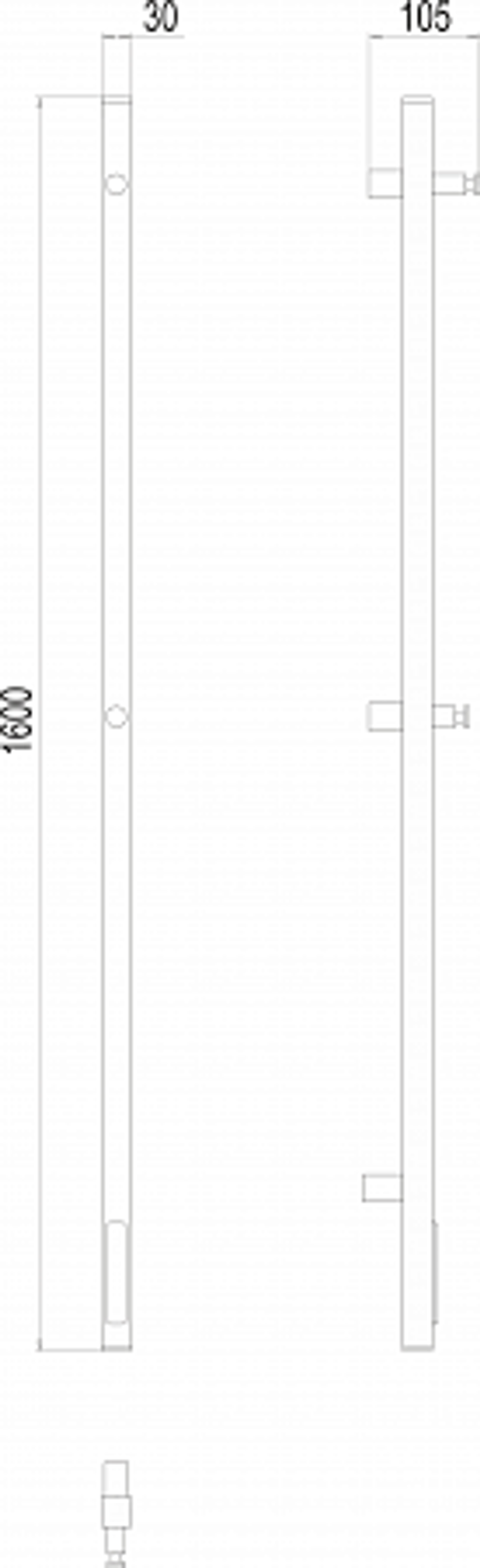 Стойка Terminus Электро UNO проф 1600