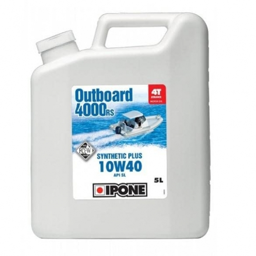 Моторное масло Ipone Outboard 4000 RS (4T, 10W40, синтетика)