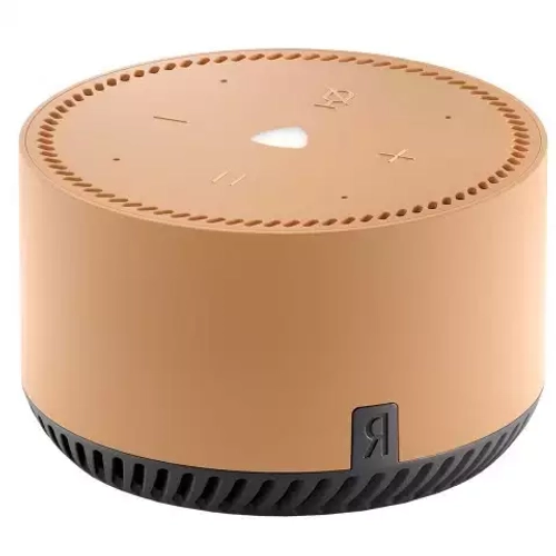 Умная колонка Яндекс Станция Лайт с Алисой «Капучино» | Cappuccino
