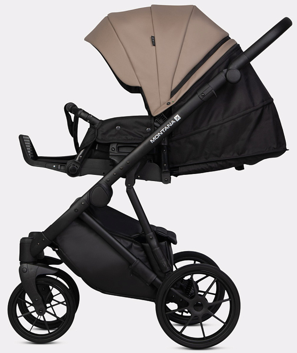 Детская коляска Riko Basic Montana X Ecco 3 в 1 22 Beige (бежевый)