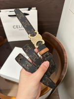 TAURILLON Кожаный двусторонний ремень с логотипом