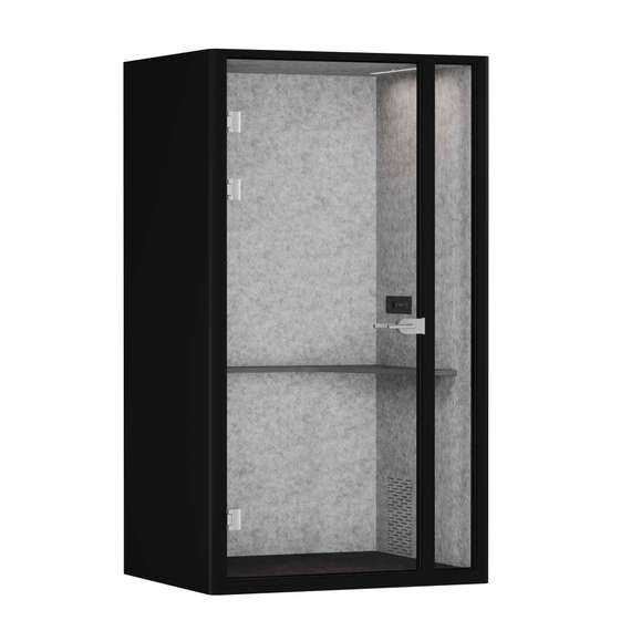 SoundCube RV UNO+ з/с-глухая SDC-1.2-WA Черный/Зимний Лес/Антрацит/Прозрачный/Серый 1300*1070*2278