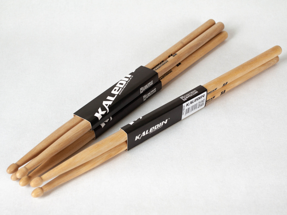 5A Палочки Kaledin Drumsticks, граб