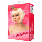 Парик "Моммо" Джага-Джага прямое каре с челкой, бежевый