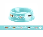 Миска пластиковая «МОЙ БРО - Идеально вкусно!, цвет мятный 21*6,5см (логотип на миске) 700мл