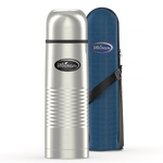 Термос Биосталь в чехле, 1000мл с узким горлом