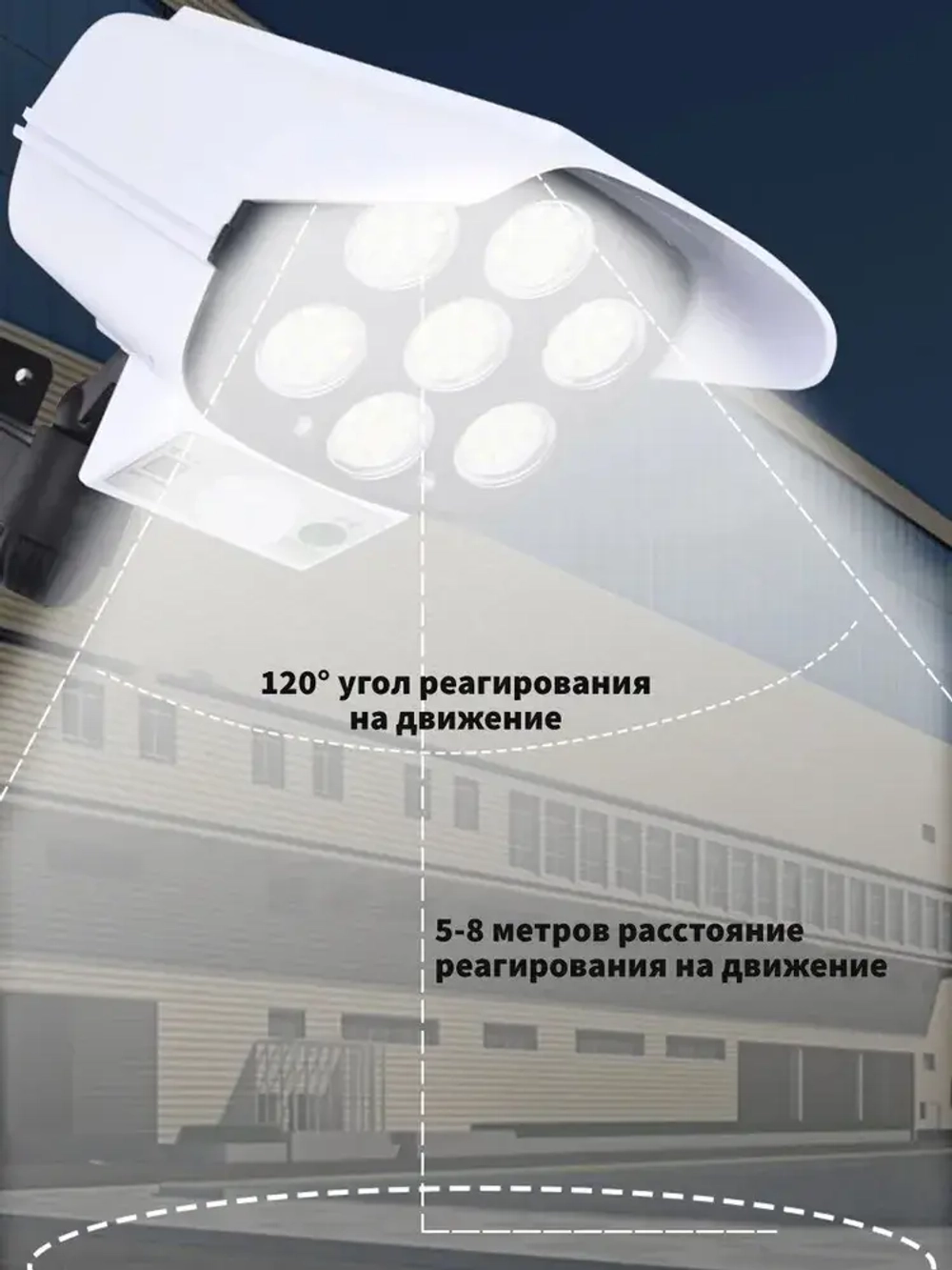Уличный прожектор / муляж камеры на солнечной батарее AG Smart