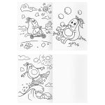 Раскраска А4 Вкусная раскраска Три совы, в ассортименте